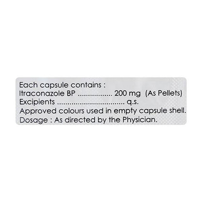 ITRALASE 200 Capsule 10's