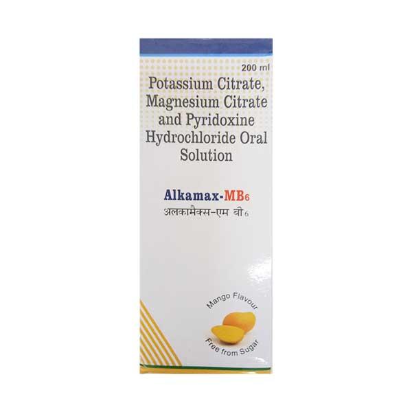 ALKAMAX MB6 MANGO FLAVOUR SUGAR FREE Oral Solution 200ml