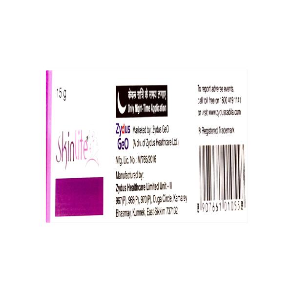 SKINLITE Cream 15gm - Global Surgicals