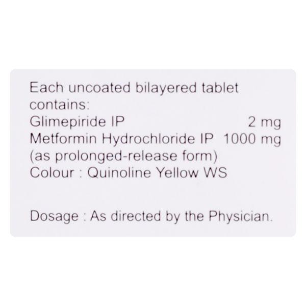 Cilvoryl M Forte 2Mg Tablet 10's
