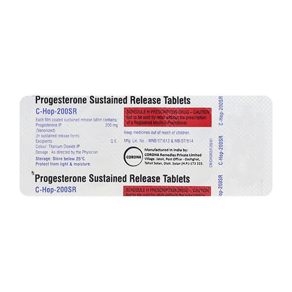 C HOP 200 SR Tablet 10's