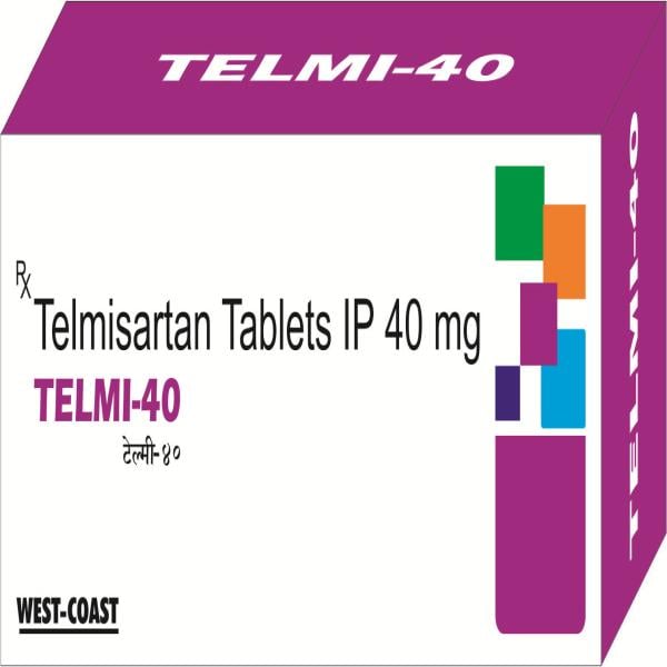 TELMI 40mg Tablet 10's