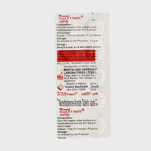 Smartinor 5mg Tablet 10'S - Global Surgicals