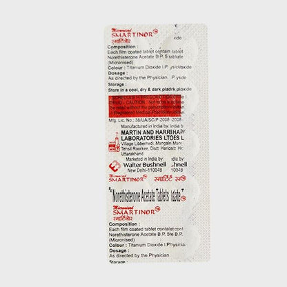 Smartinor 5mg Tablet 10'S - Global Surgicals