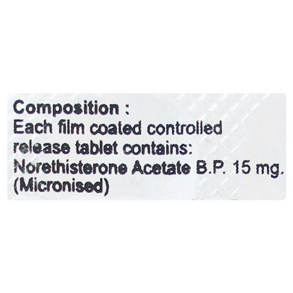 Smartinor CR 15mg Tablet 5'S - Global Surgicals