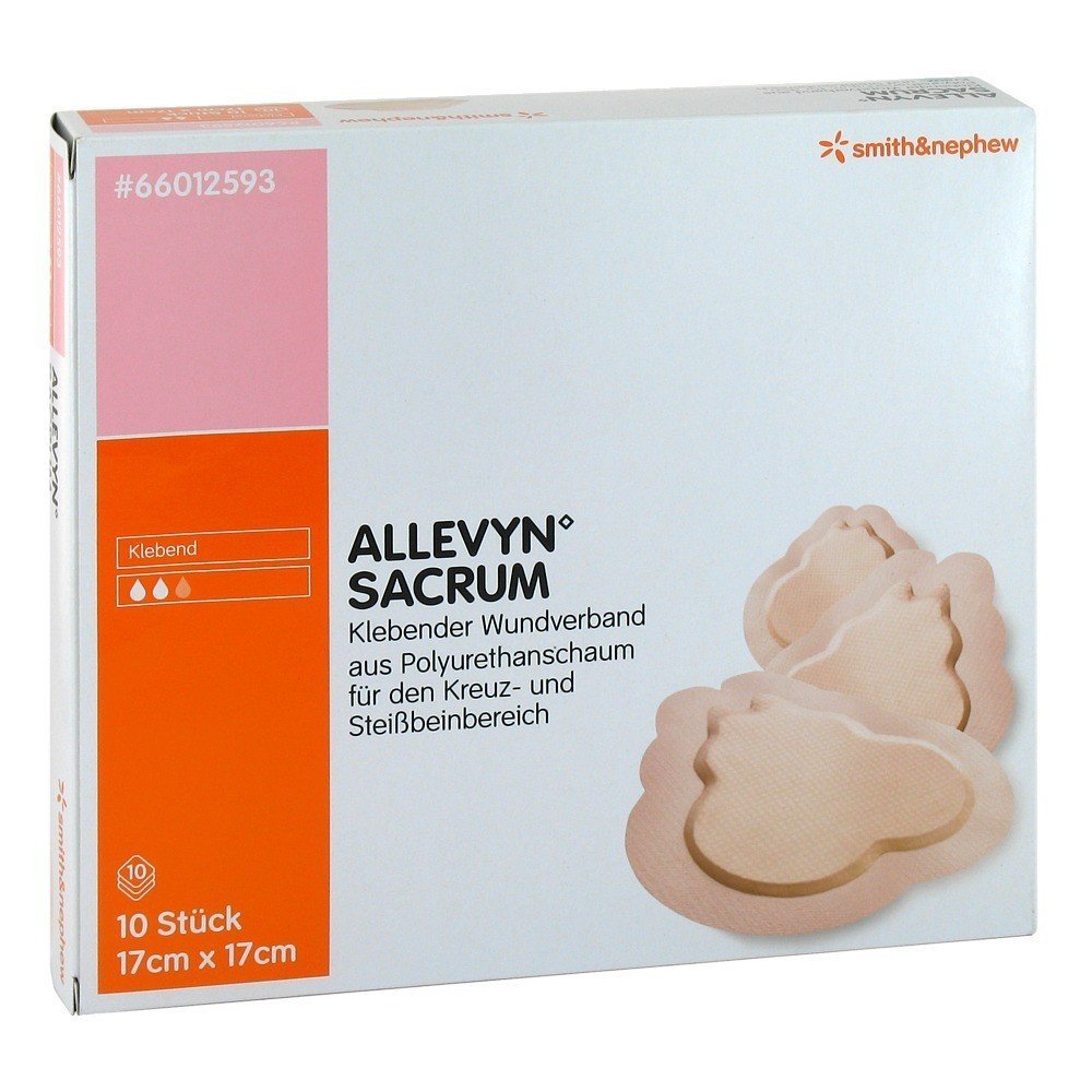 Smith & Nephew Allevyn Small Sacrum Dressing - Global Surgicals