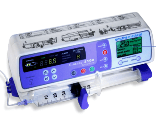 Smiths Medical Graseby 2100 Syringe Pump - Global Surgicals