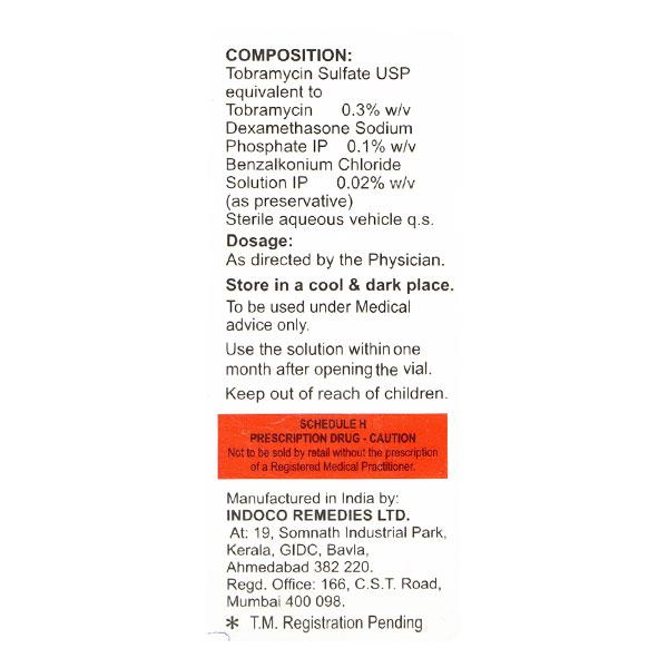 Tobaren DM Eye Drops 10ml