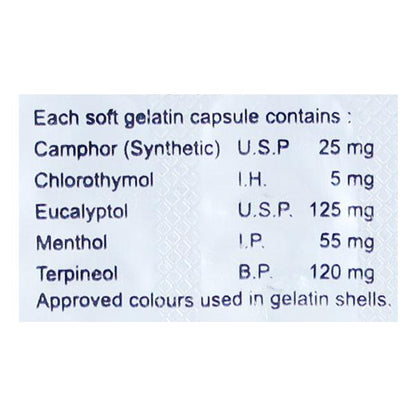 SNEZEEBREATH Inhalation Capsule 10's - Global Surgicals