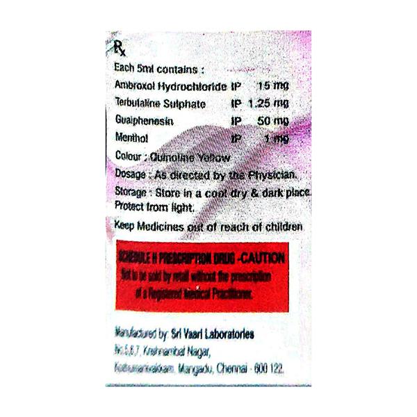 AMBROZED SUGAR FREE Expectorant 100ml