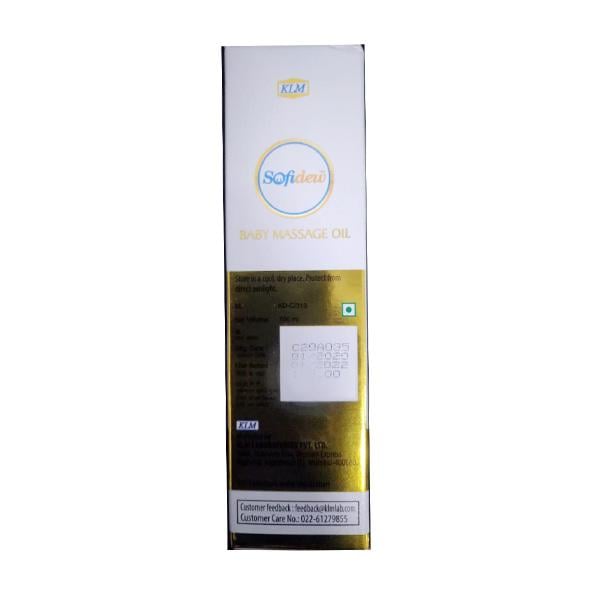 SOFIDEW BABY MASSAGE Oil 100ml - Global Surgicals