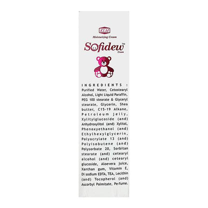 Sofidew Moisturizing Cream 100gm - Global Surgicals
