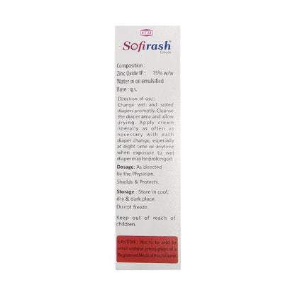 SOFIRASH Cream 30gm - Global Surgicals