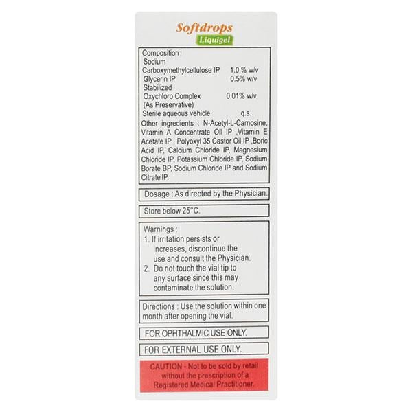 SOFTDROPS Liquigel 10ml - Global Surgicals
