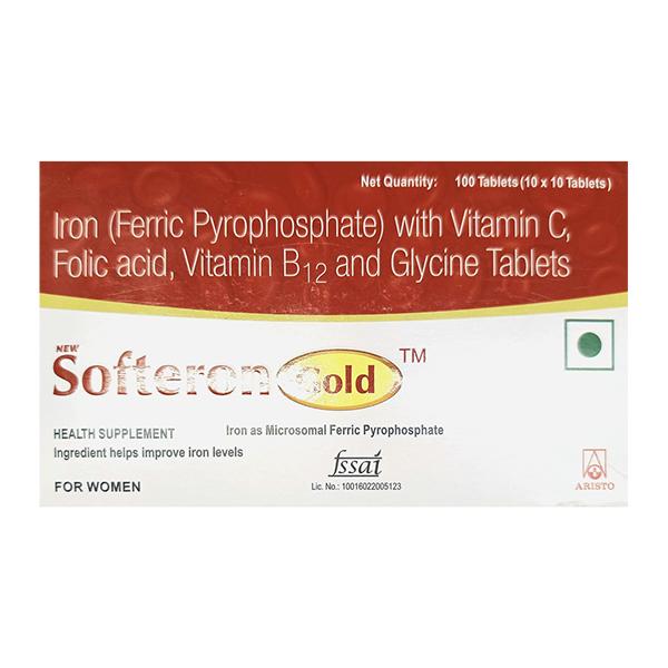 SOFTERON GOLD NEW Tablet 10's - Global Surgicals