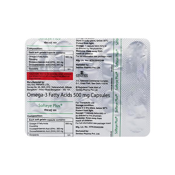 Softeye Plus Capsule 10'S - Global Surgicals