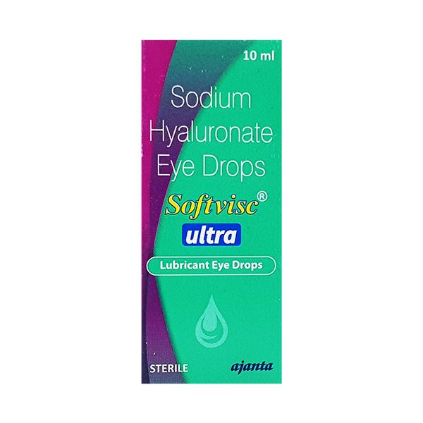 SOFTVISC ULTRA LUBRICANT Eye Drops 10ml - Global Surgicals