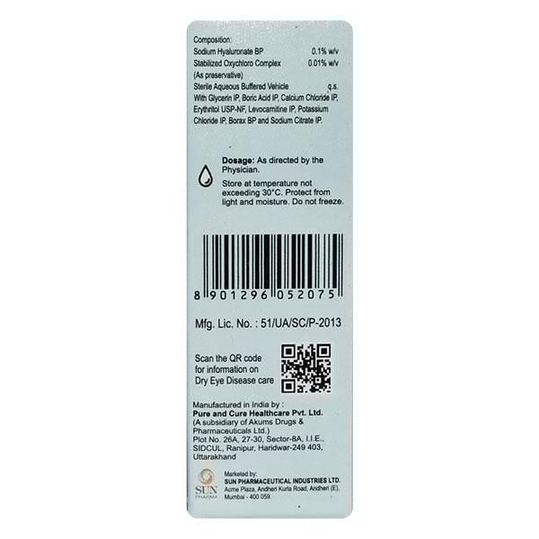 SOHA 0.1% Eye Drops 10ml - Global Surgicals