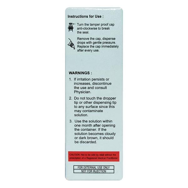 SOHA 0.1% Eye Drops 10ml - Global Surgicals