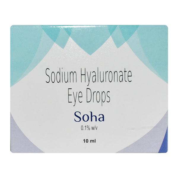 SOHA 0.1% Eye Drops 10ml - Global Surgicals