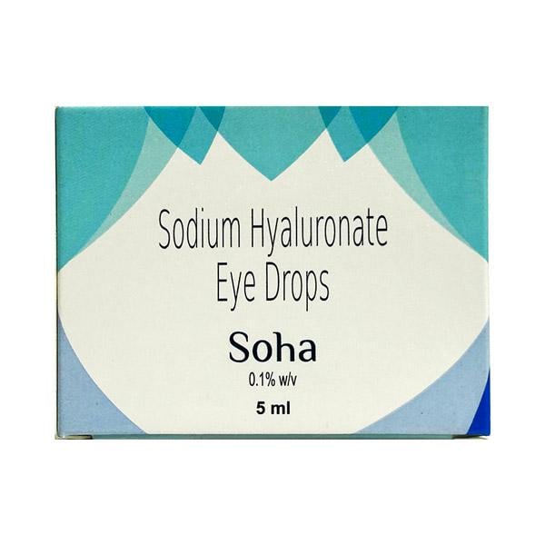 SOHA 0.1% Eye Drops 5ml - Global Surgicals
