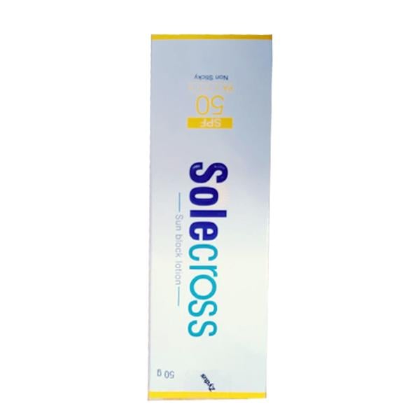 SOLECROSS SUN BLOCK SPF 50 PA ++++ Lotion 50gm - Global Surgicals
