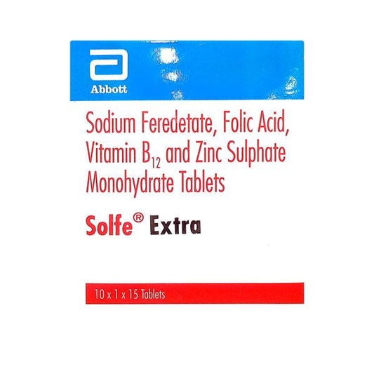 SOLFE EXTRA Tablet 15's - Global Surgicals