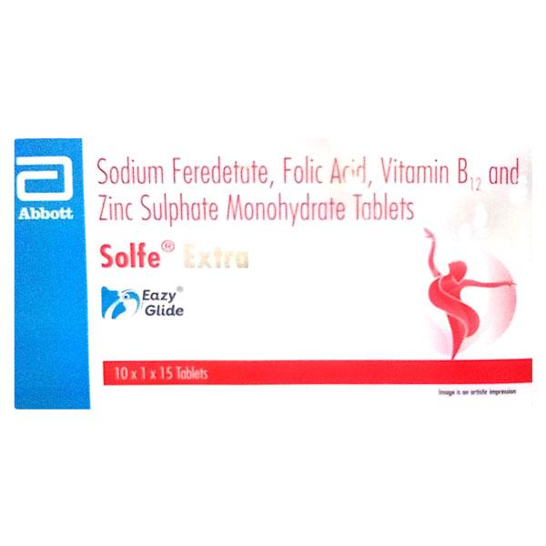 SOLFE EXTRA Tablet 15's - Global Surgicals