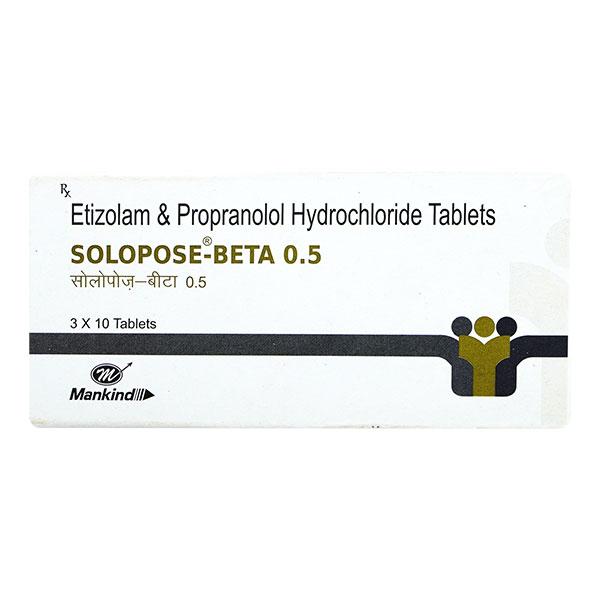 Solopose Beta 0.5mg Tablet 10'S - Global Surgicals