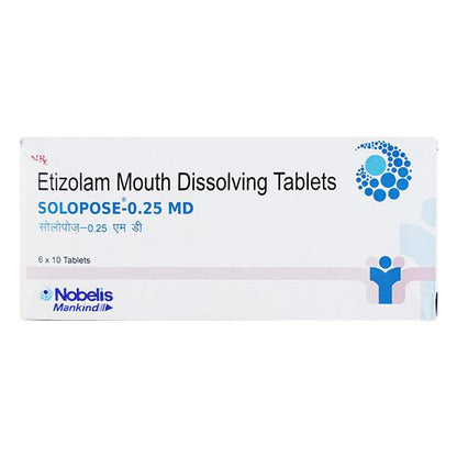 Solopose MD 0.25mg Tablet 10'S - Global Surgicals