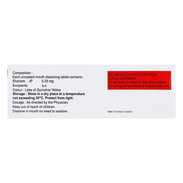 Solopose MD 0.25mg Tablet 10'S - Global Surgicals