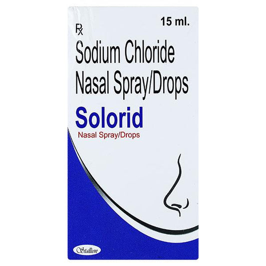 SOLORID Nasal Drops 15ml - Global Surgicals
