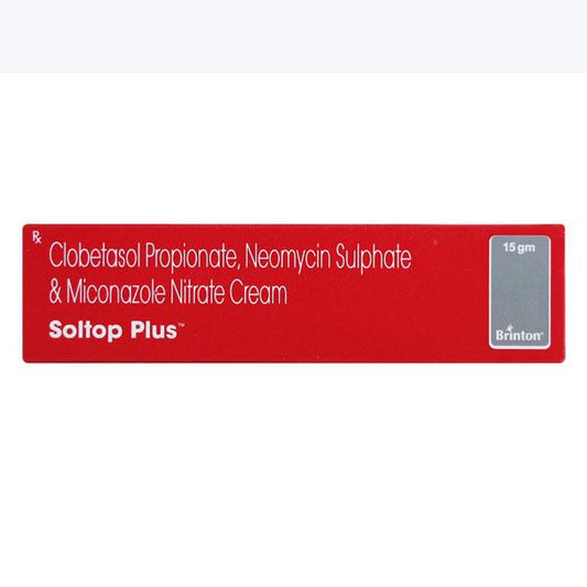 SOLTOP PLUS Cream 15gm - Global Surgicals
