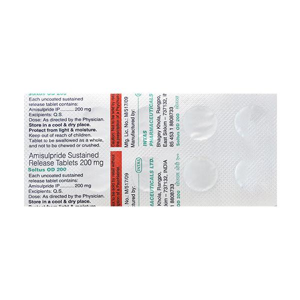 Soltus OD 200mg Tablet 10'S - Global Surgicals