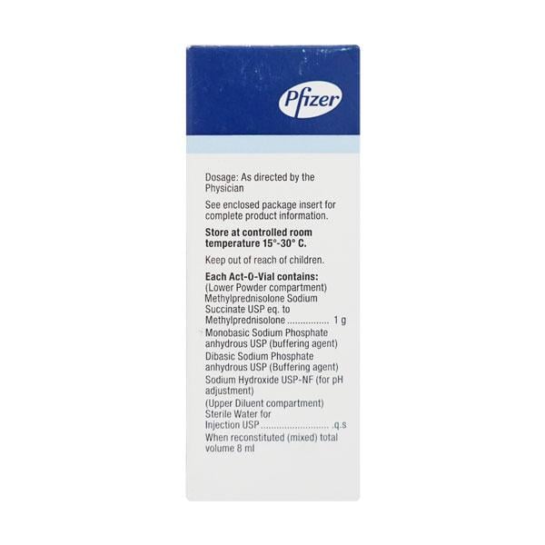 Solu Medrol 1gm Injection 8ml - Global Surgicals