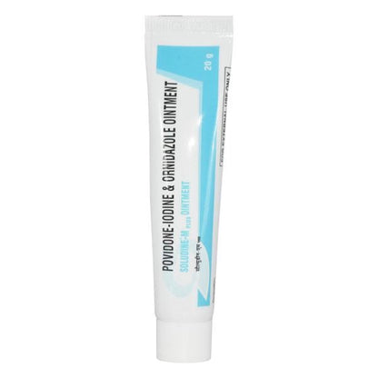 Soludine M Plus Ointment 20gm - Global Surgicals