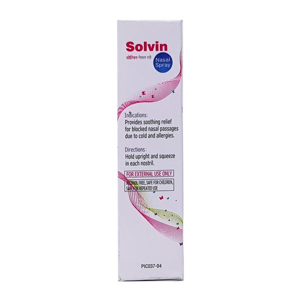 Solvin Nasal Spray 20ml - Global Surgicals