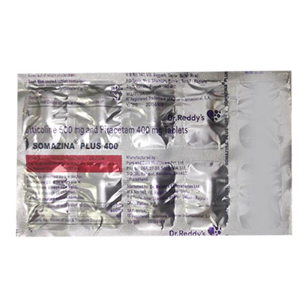 Somazina Plus 400 Tablet 10'S - Global Surgicals