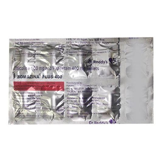 Somazina Plus 400 Tablet 10'S - Global Surgicals