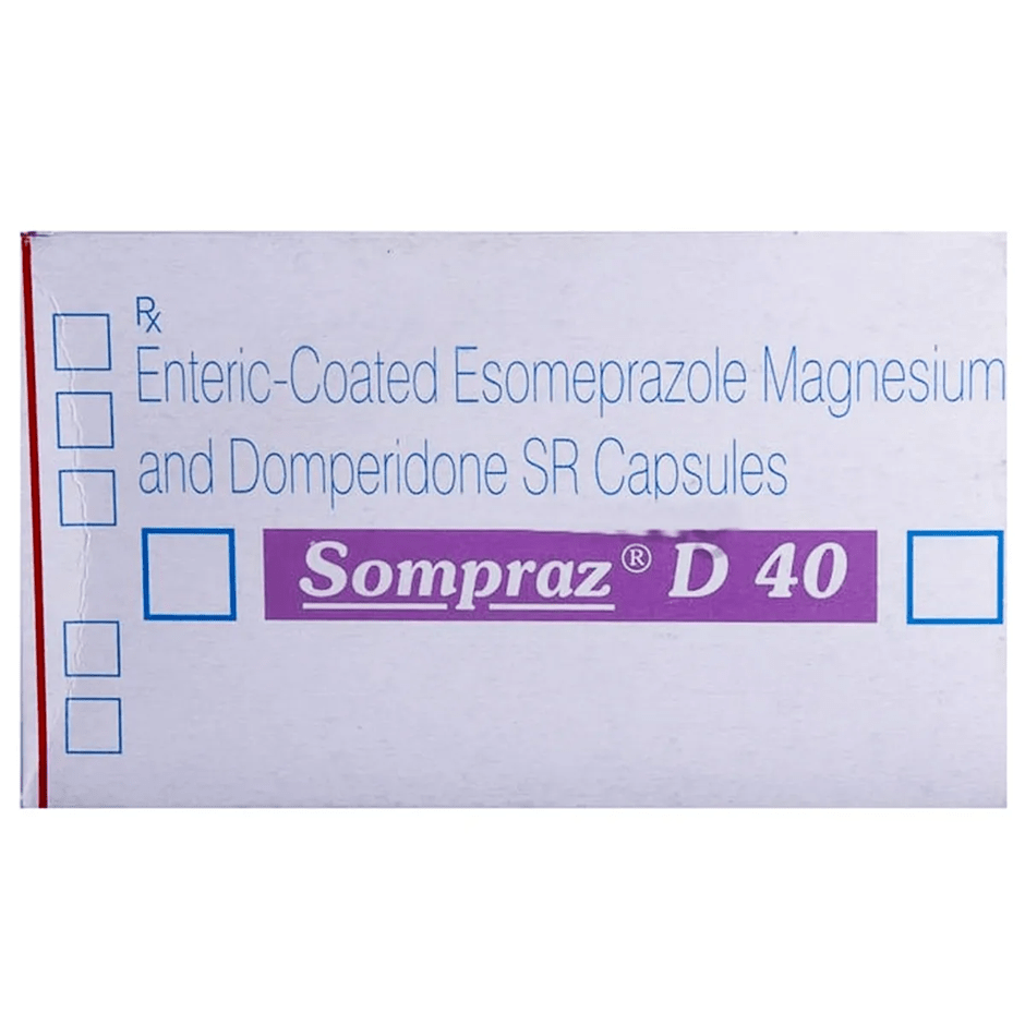 Sompraz D 40mg Capsule - Global Surgicals