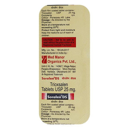 SORALEN DS Tablet 10's - Global Surgicals