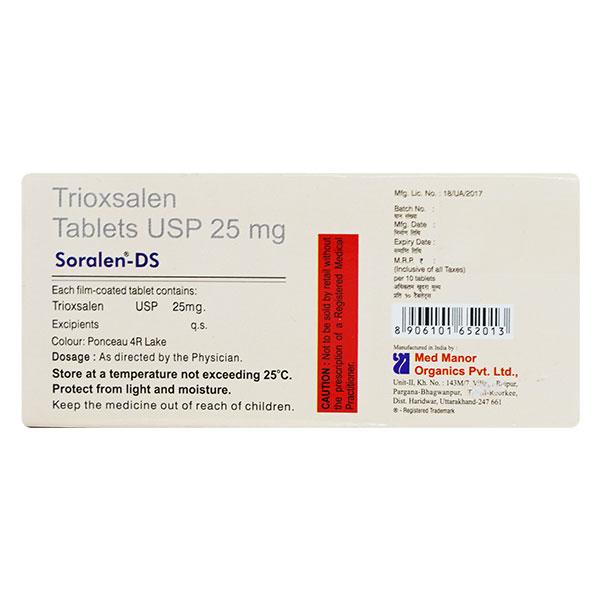 SORALEN DS Tablet 10's - Global Surgicals