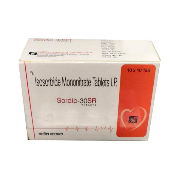 SORDIP 30 SR Tablet 10's - Global Surgicals