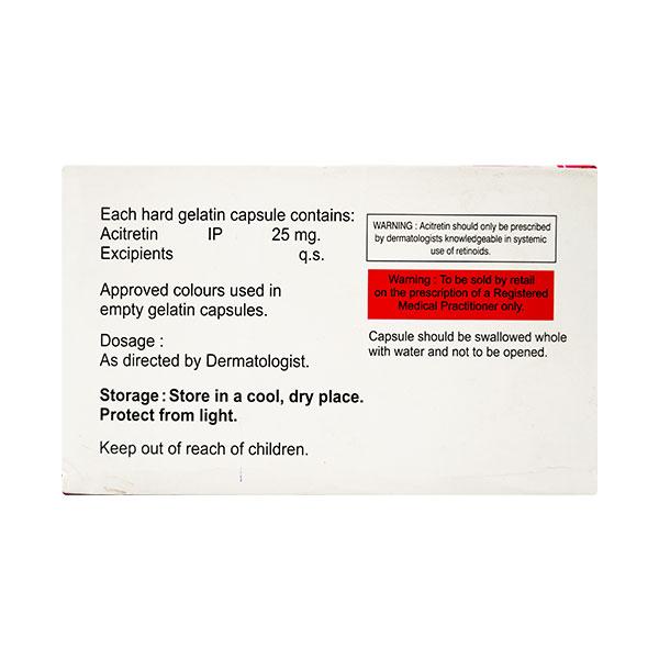 Soretin 25mg Capsule 10'S - Global Surgicals