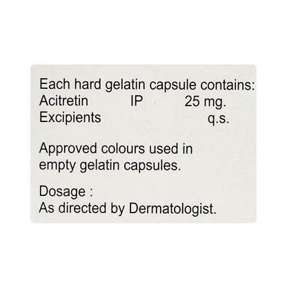Soretin 25mg Capsule 10'S - Global Surgicals