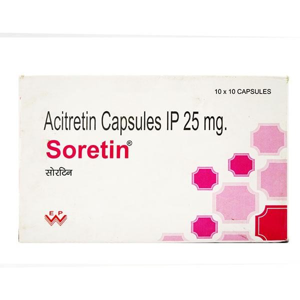 Soretin 25mg Capsule 10'S - Global Surgicals