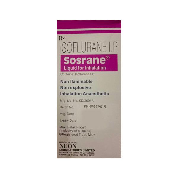 Sosrane Liquid 100ml - Global Surgicals