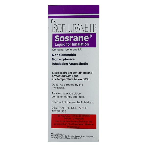 Sosrane Liquid 250ml - Global Surgicals