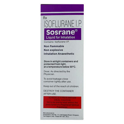 Sosrane Liquid 250ml - Global Surgicals