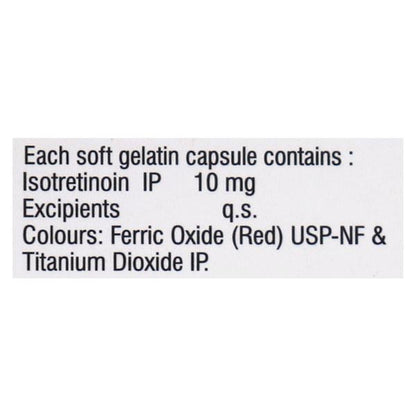 Sotret 10mg Capsule 10'S - Global Surgicals